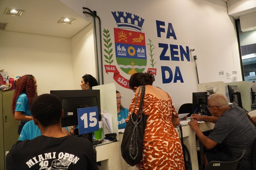 Contribuintes são atraídos para o atendimento no Concilia São Gonçalo 2025
