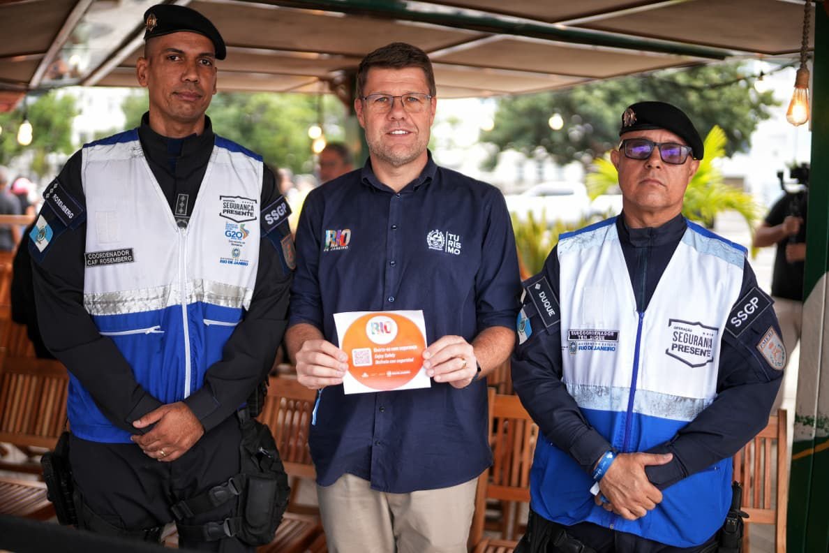 Nova campanha do governo reforça medidas de segurança para turistas no Rio de Janeiro