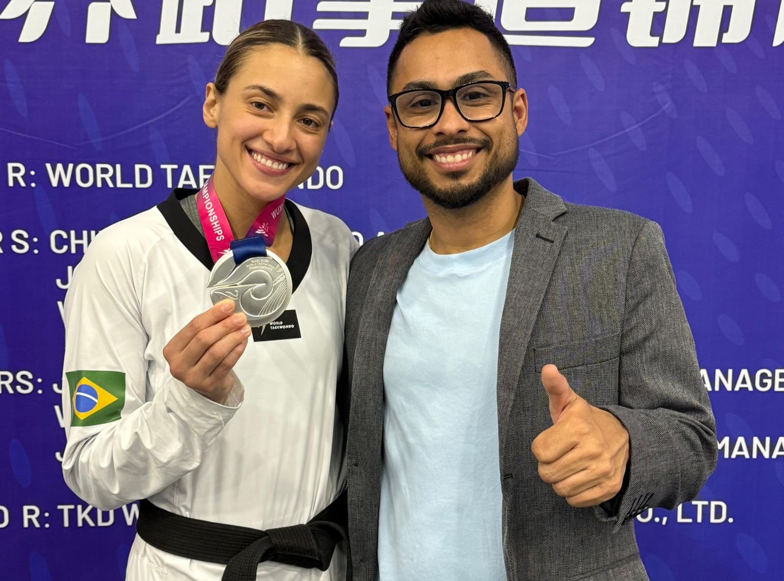 Milena Titoneli conquista medalha de prata no Mundial de Taekwondo