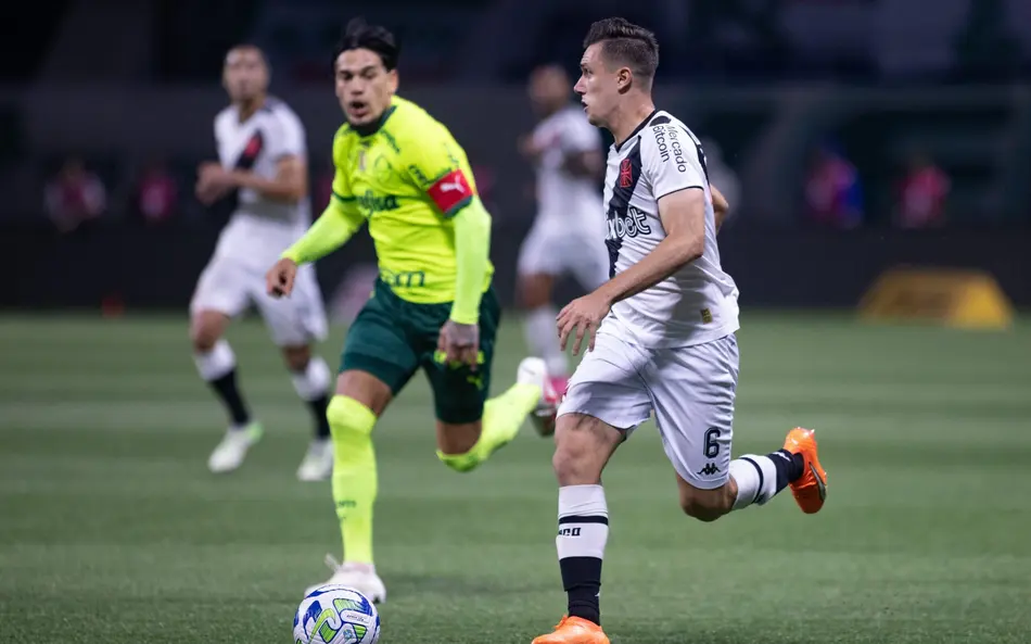 Brasileirão: Vasco perde para o Palmeiras  e verdão assume a vice-liderança