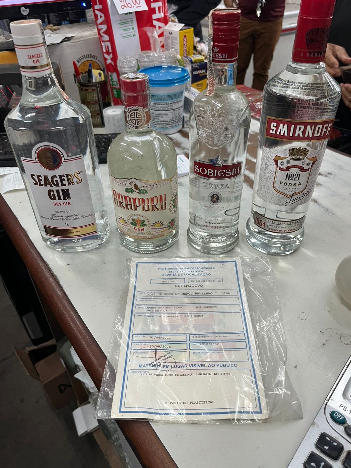 Governo do Estado realiza ‘Operação Salus’ para combater a falsificação e o contrabando de bebidas