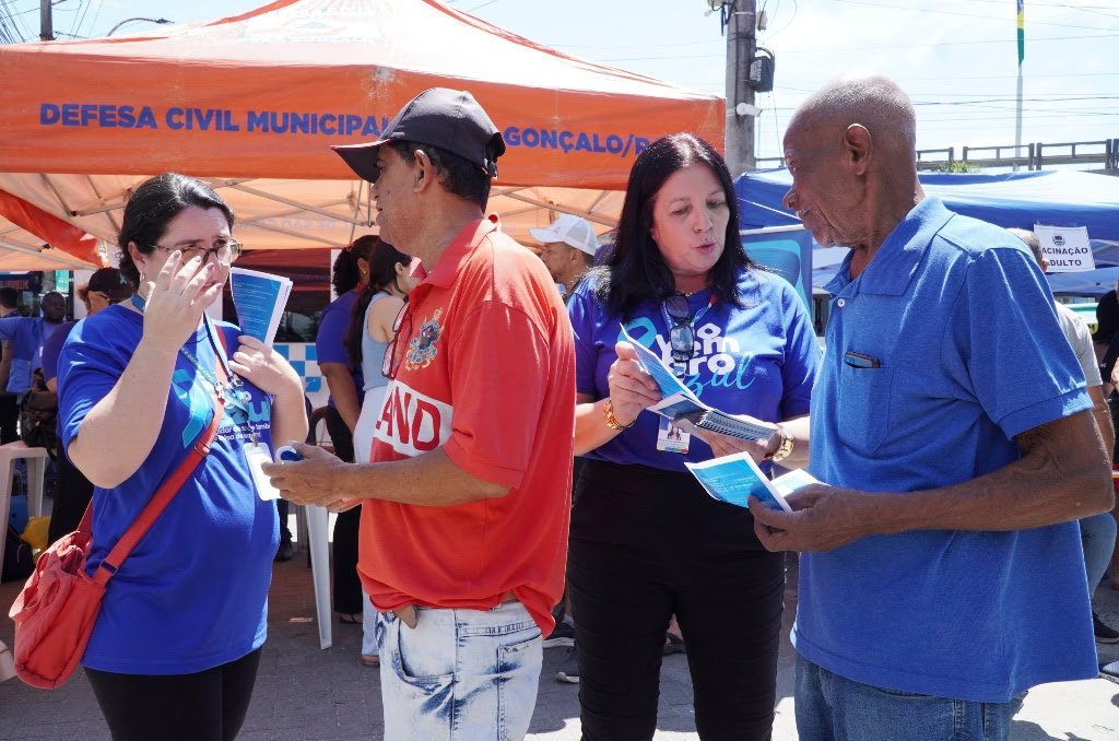 Secretaria de Saúde de São Gonçalo promove ação de conscientização em prol da saúde do homem