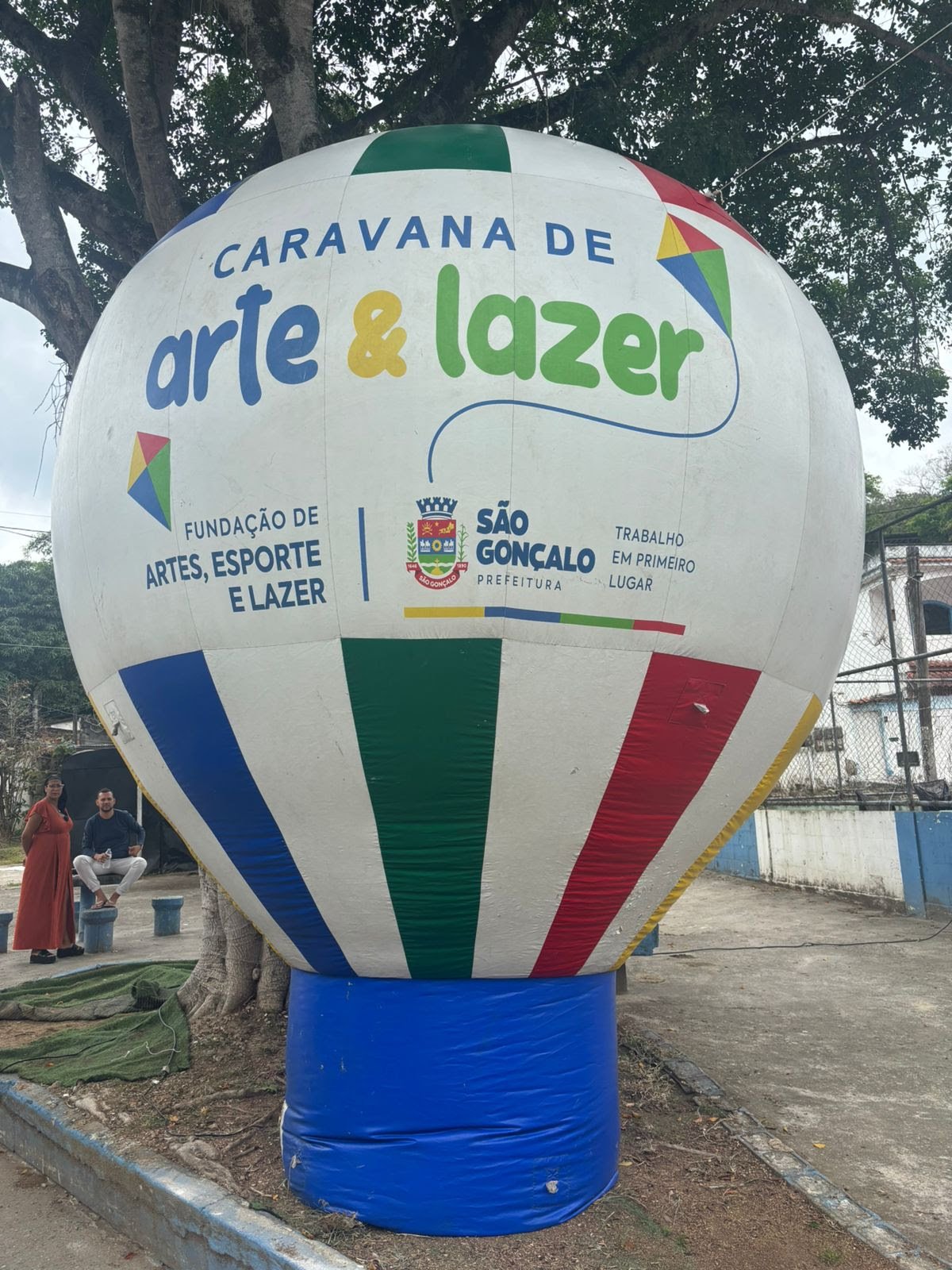 Em São Gonçalo, Caravana faz a alegria das crianças da Vila Candoza