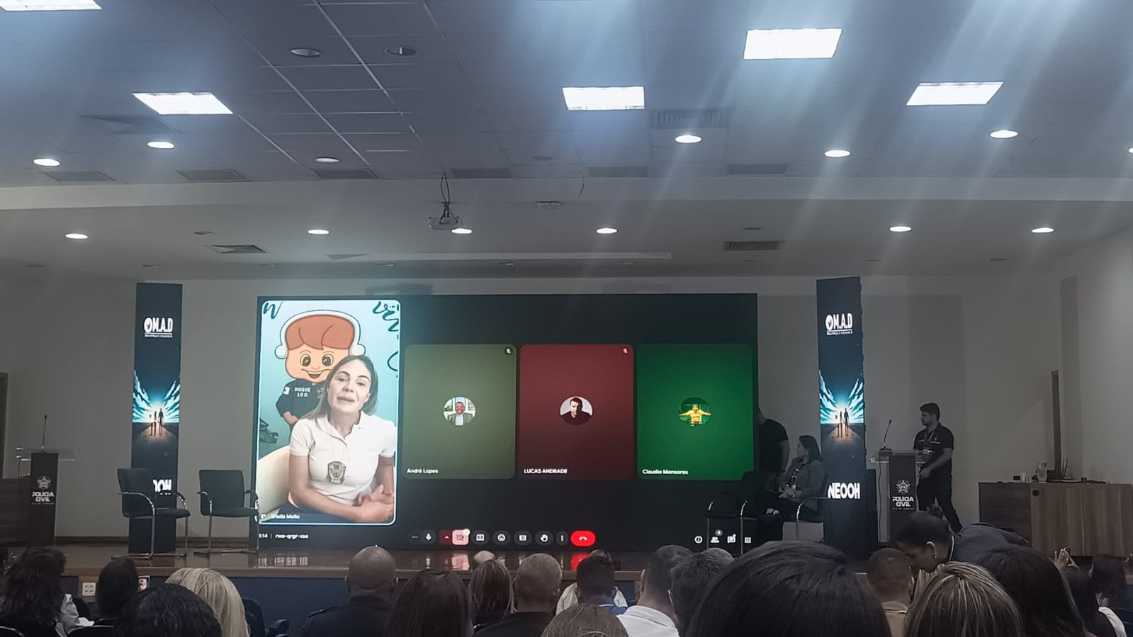 Guardas da Ronda Preventiva Escolar de São Gonçalo recebem capacitação em workshop da Polícia Civil