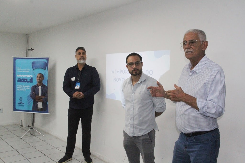 Prefeito de São Gonçalo Capitão Nelson participa da Campanha Novembro Azul