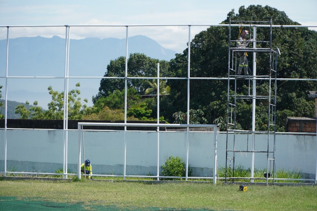 Centro Esportivo no Mutuá é revitalizado pela Prefeitura de São Gonçalo