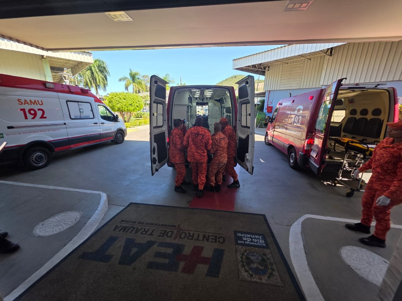 Paciente recém operado sofre novo acidente e volta para o hospital