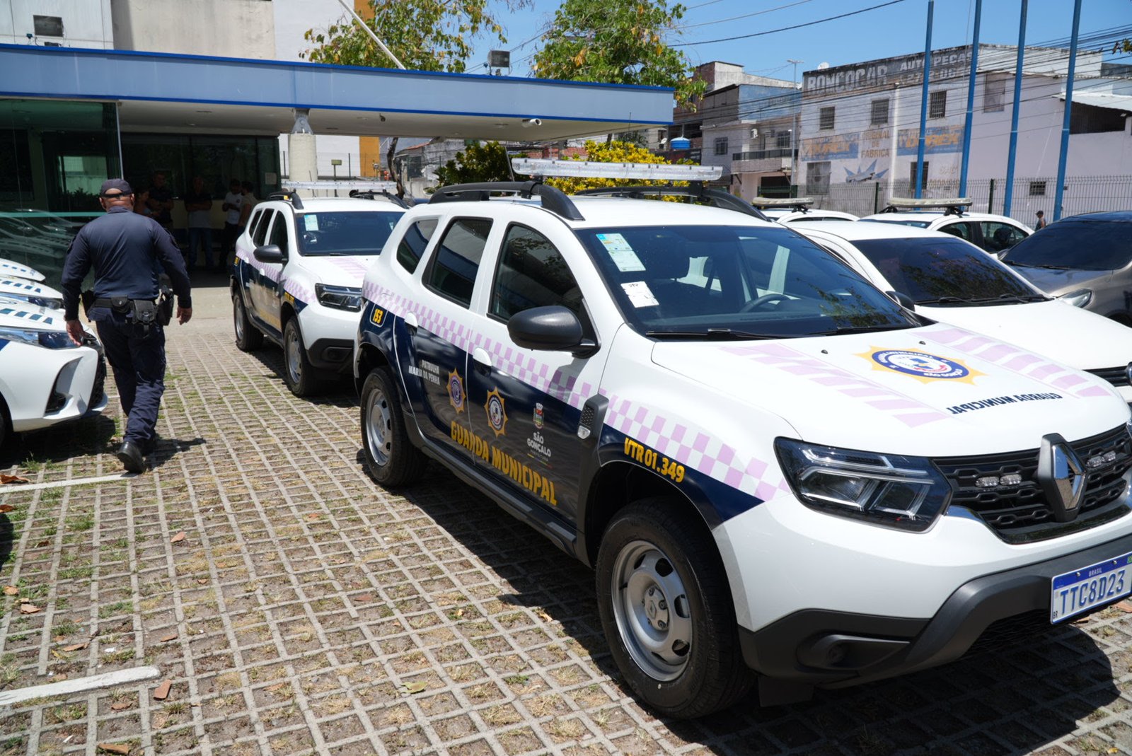 Patrulha Maria da Penha de São Gonçalo ganha duas novas viaturas