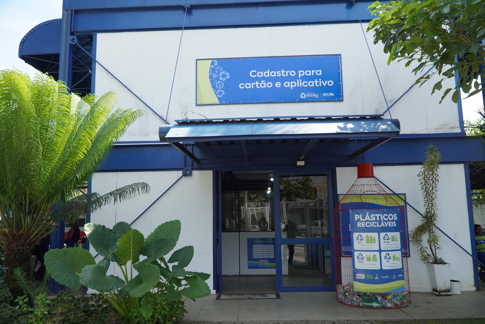 Ecopontos ultrapassam 560 toneladas de materiais recicláveis coletados