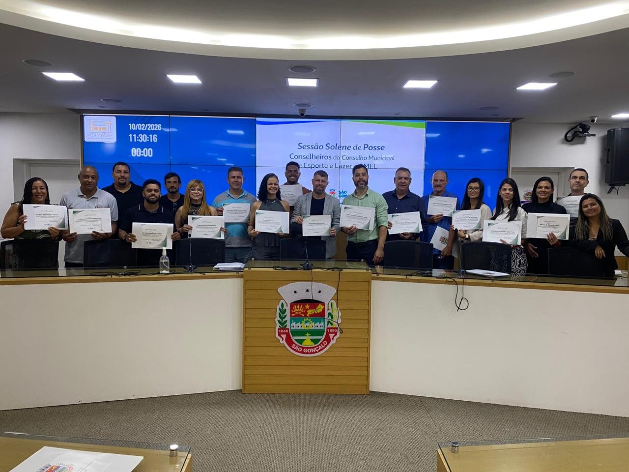 Novos integrantes assumem cargos no Conselho Municipal de Esporte e Lazer de São Gonçalo