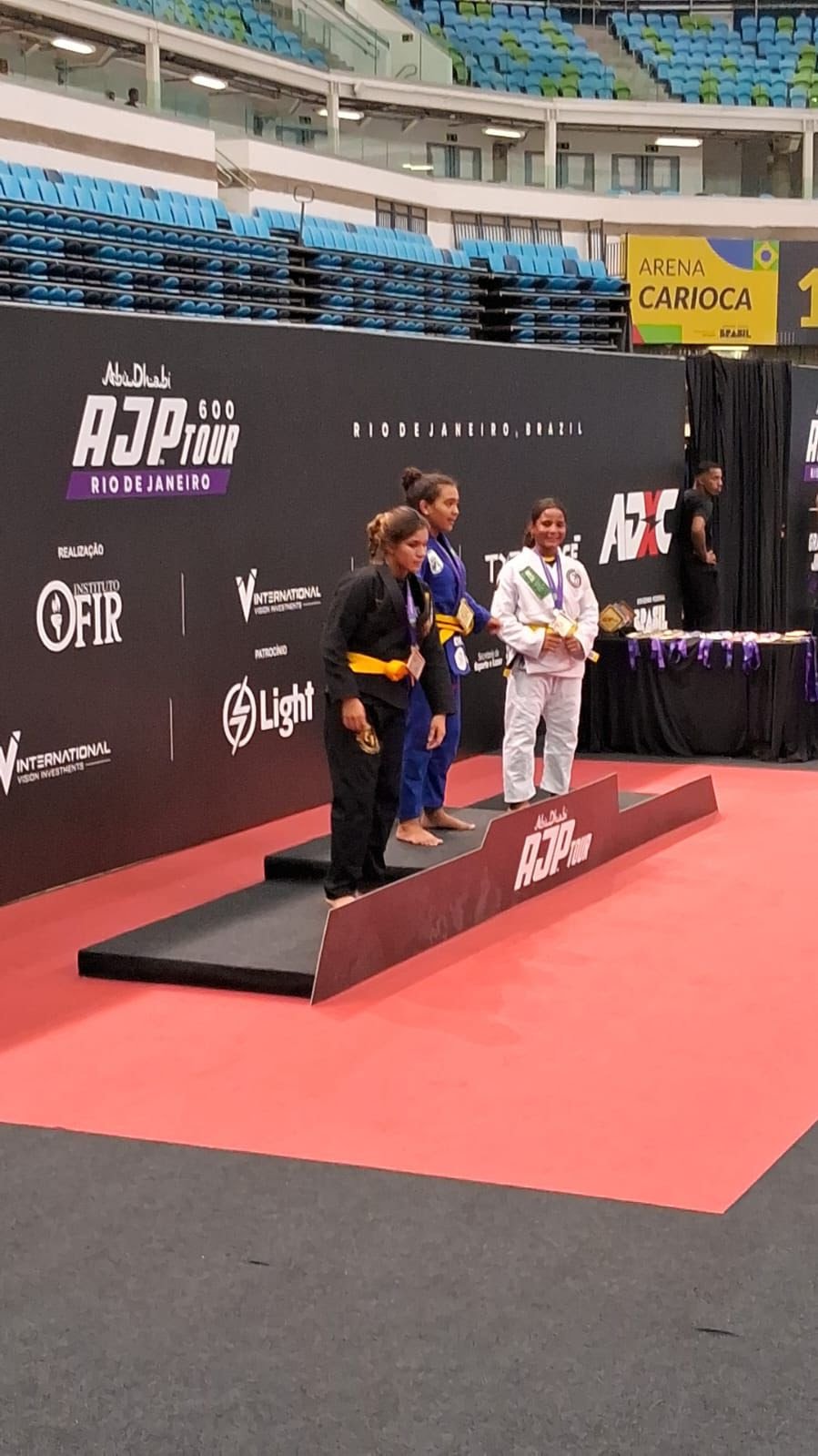 Atletas de São Gonçalo se destacam em campeonato mundial de jiu-jítsu
