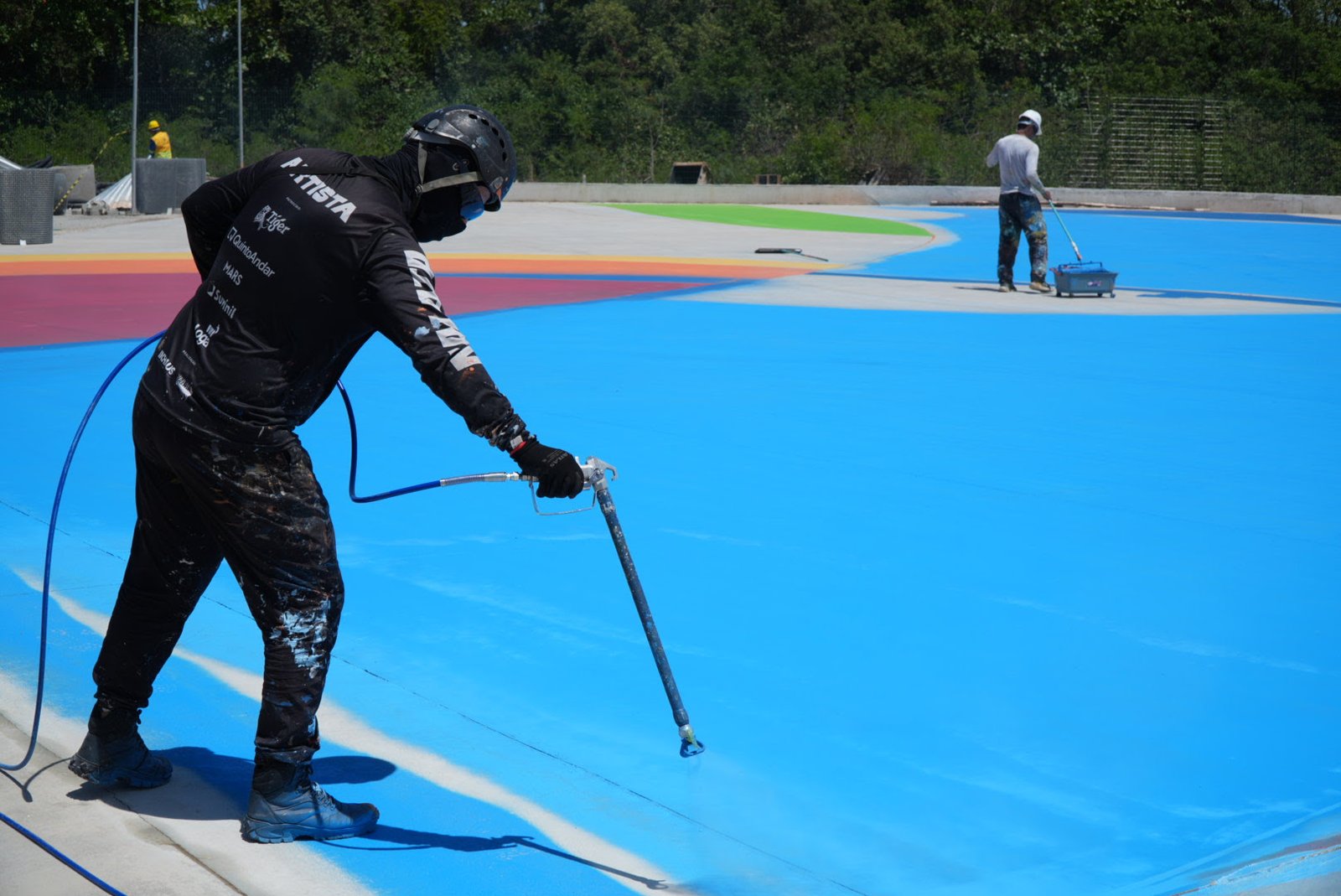 Arte urbana do Cidade Ilustrada deixa sua marca no novo espaço de lazer dos gonçalenses