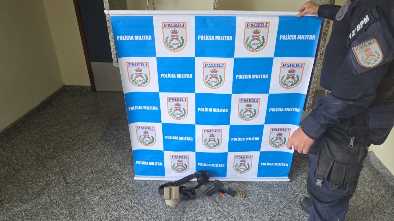 Polícia Militar prende homem armado na Zona Norte de Niterói