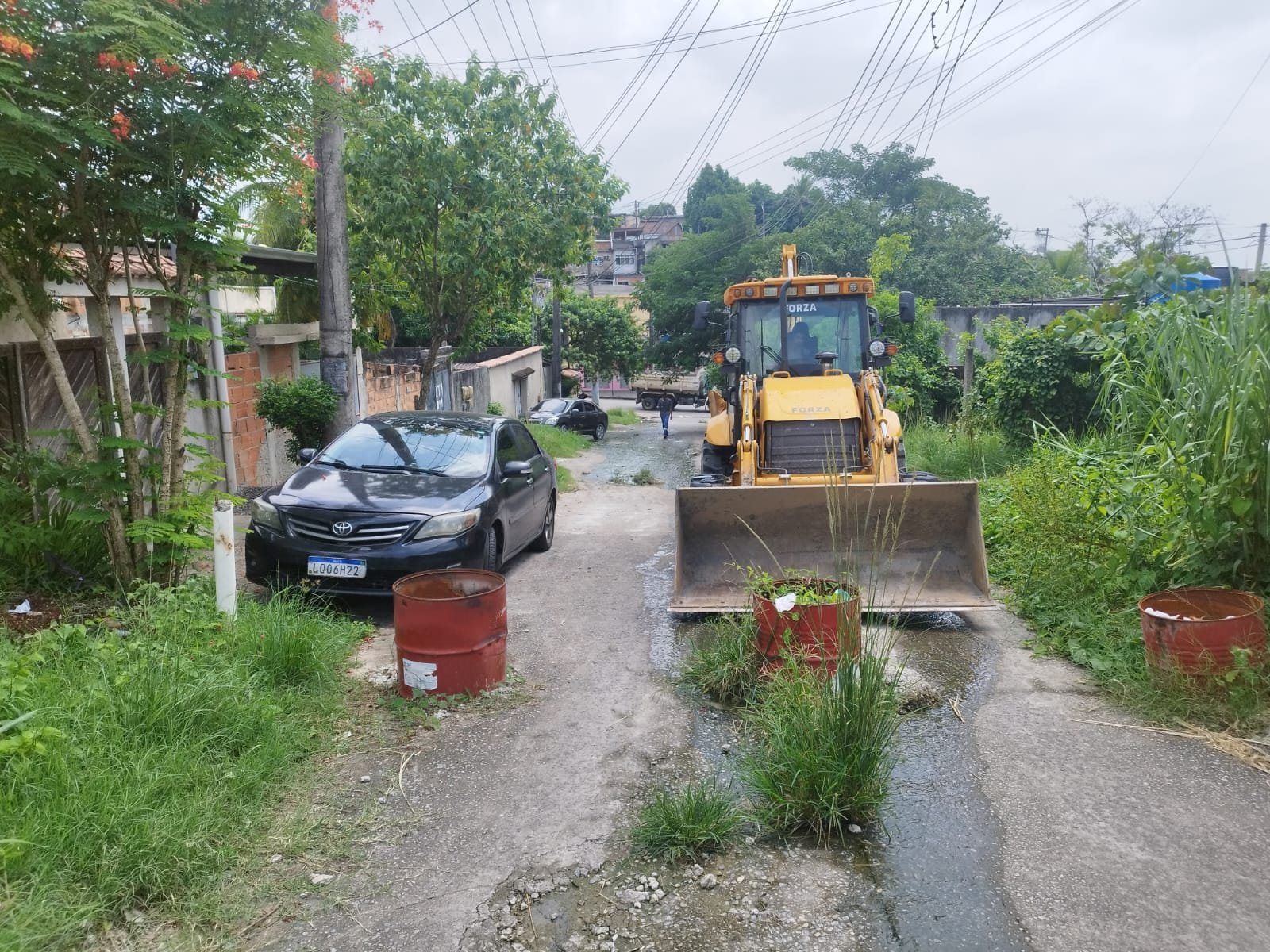 Barricada Zero: 7º BPM monitora Várzea das Moças em ação que se estende ao longo do dia