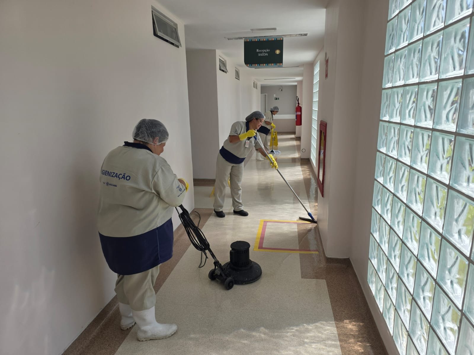 Itaboraí: Hospital João Batista Cáffaro investe em limpeza e acolhimento para pacientes e profissionais