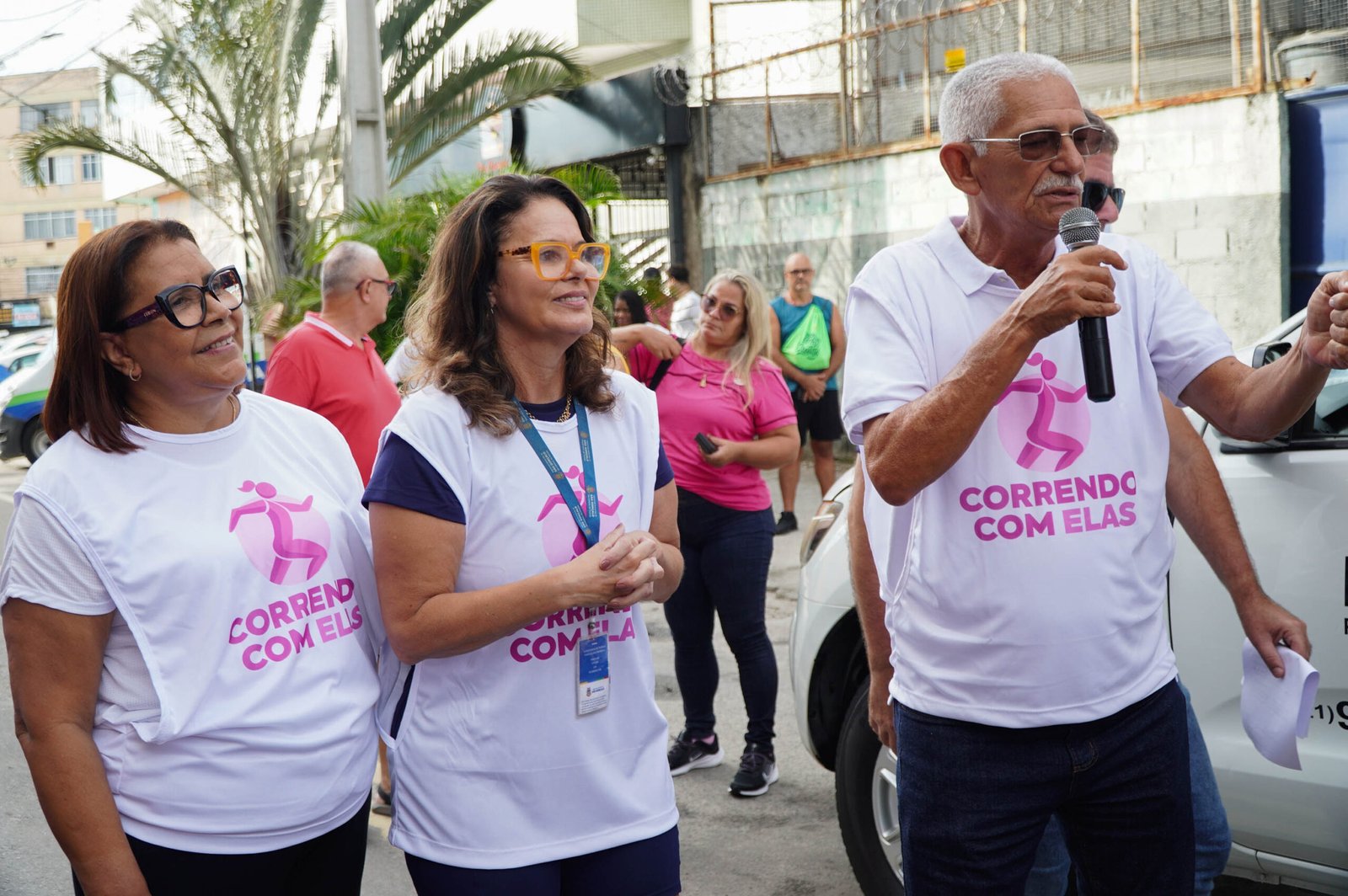 Prefeito Capitão Nelson participa de corrida em São Gonçalo em homenagem ao Dia da Mulher