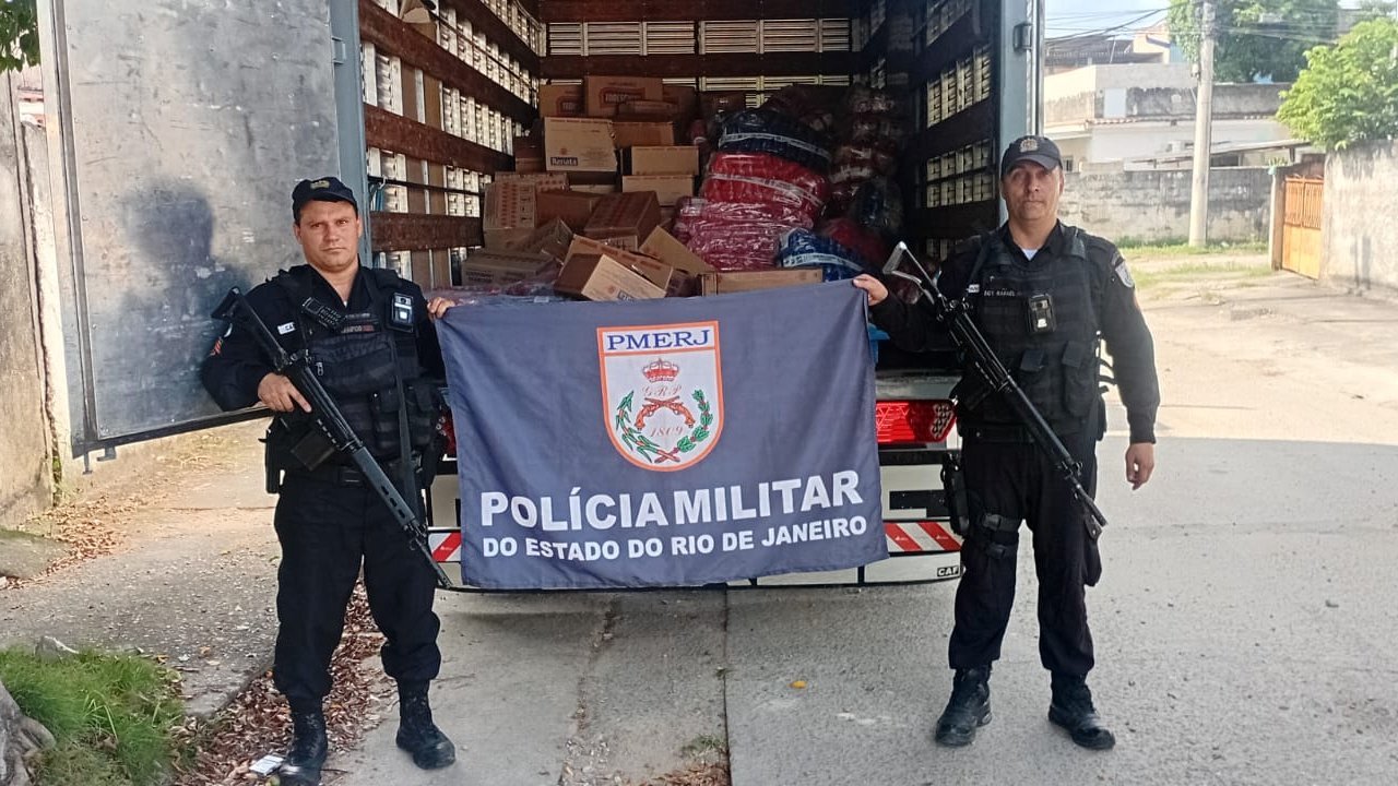 PM recupera carga roubada e prende cinco criminosos em São Gonçalo e Itaboraí