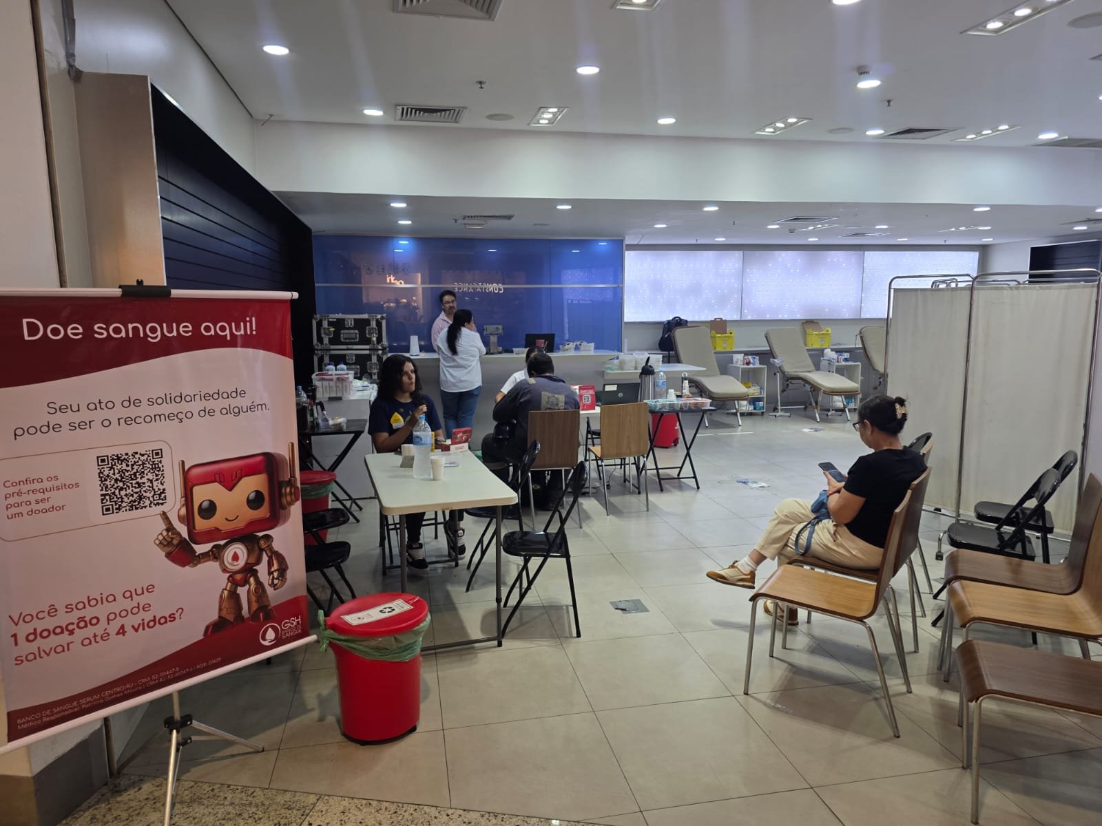 Baixa adesão: Campanha de doação de sangue do Heat não atinge meta no dia de estreia