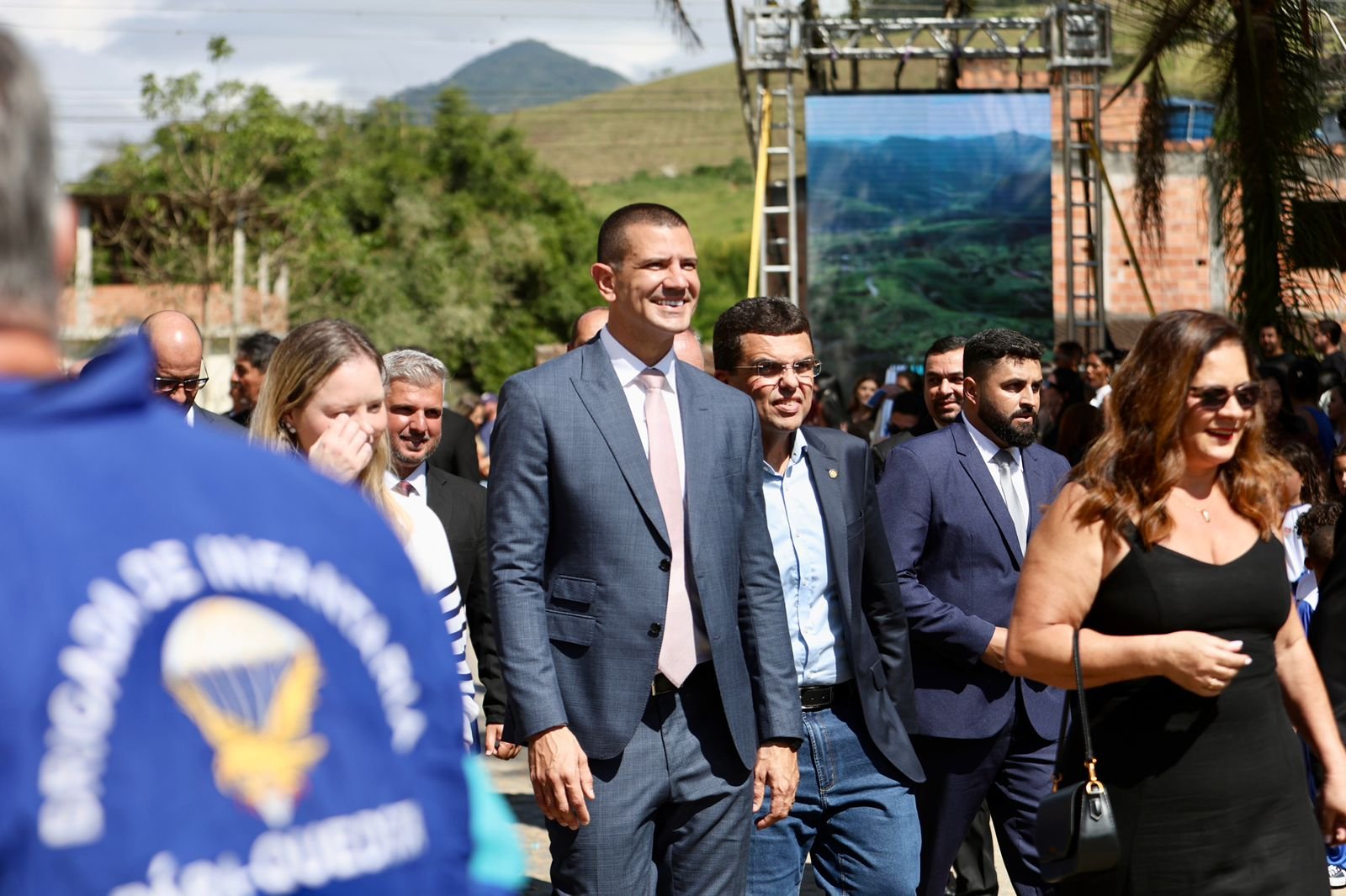 Douglas Ruas reafirma apoio ao interior em celebração realizada em Trajano de Moraes