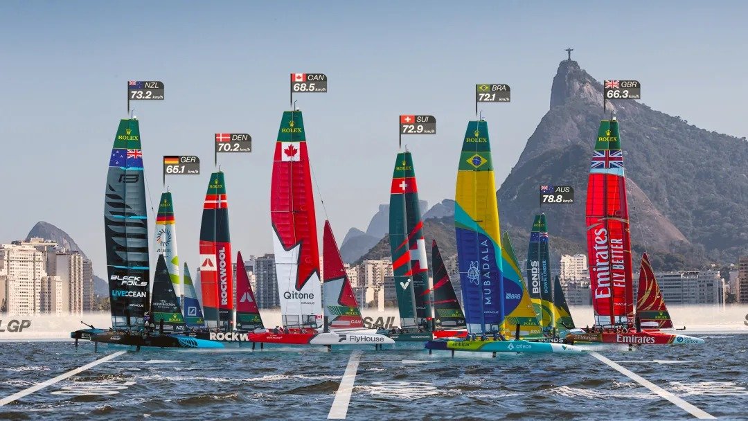 Mundial de vela estreia no Rio de Janeiro neste fim de semana