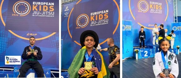 Gonçalenses brilham na Europa e conquistam medalhas em competição internacional