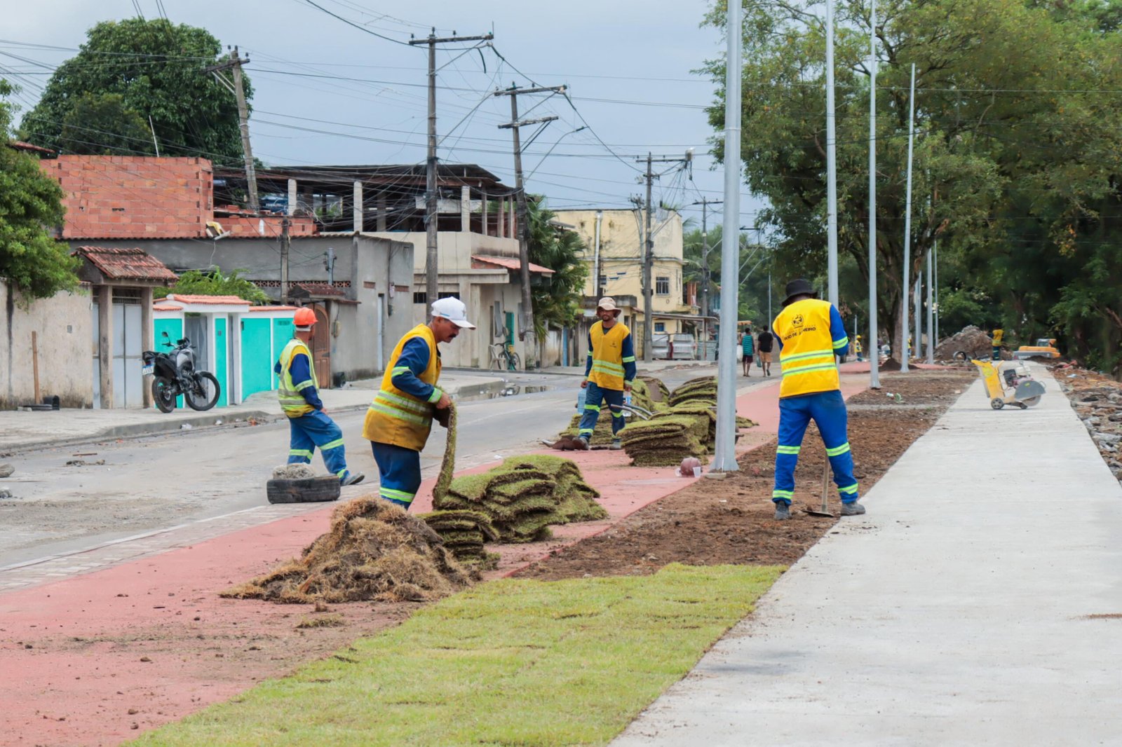 Novo visual: Obras do MUVI transformam o bairro de Santa Luzia no trecho 6