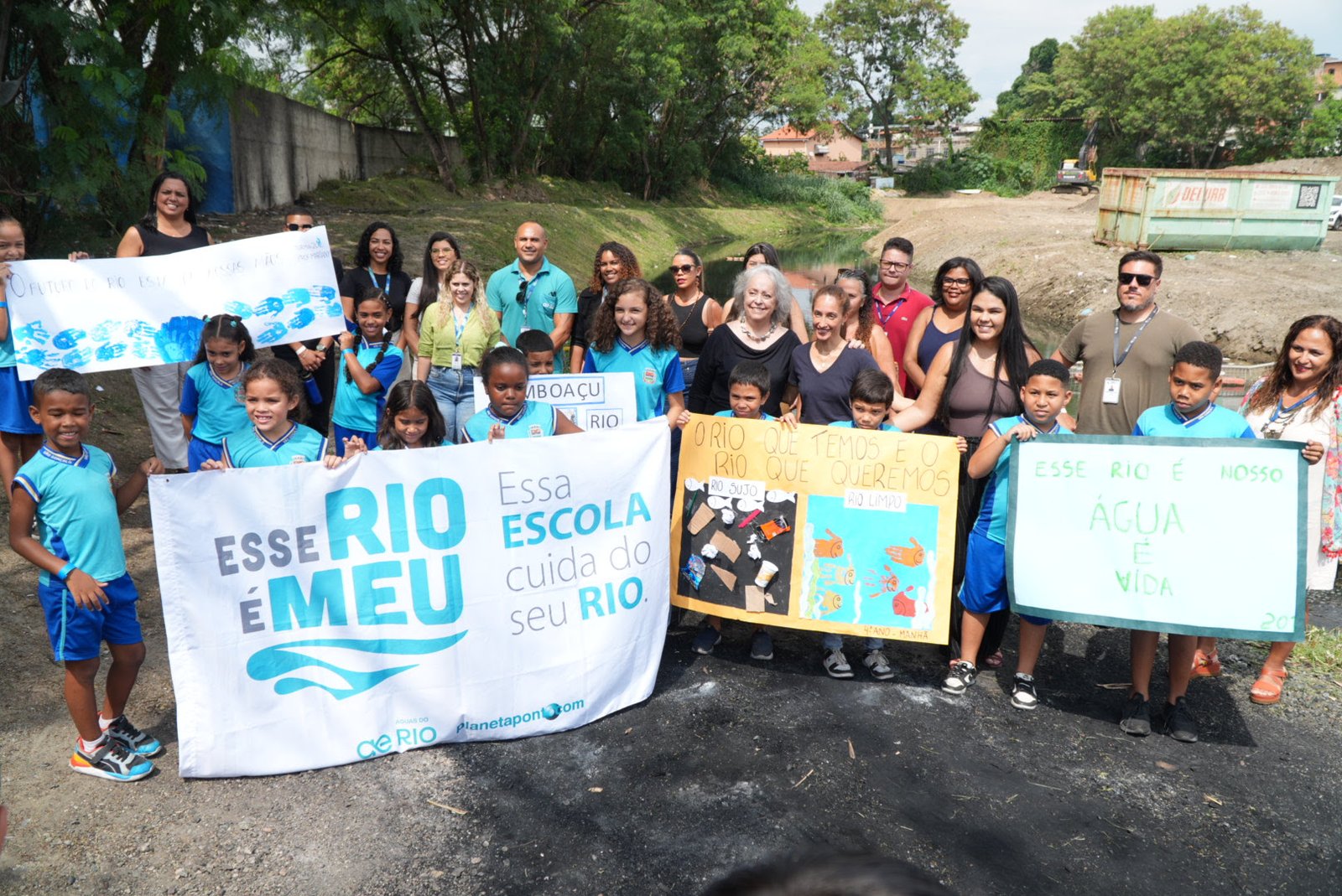 Parceria inicia atividades educativas do projeto ‘Esse Rio é Meu’