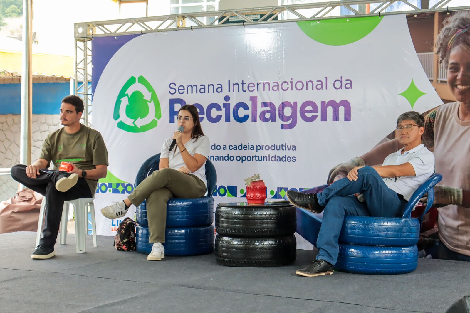 Semana Internacional da Reciclagem avança com debate sobre desenvolvimento sustentável no segundo dia