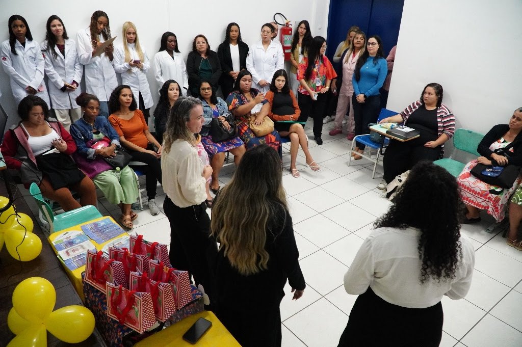 Clínica Municipal Gonçalense do Mutondo promove ação sobre a importância do aleitamento materno em São Gonçalo