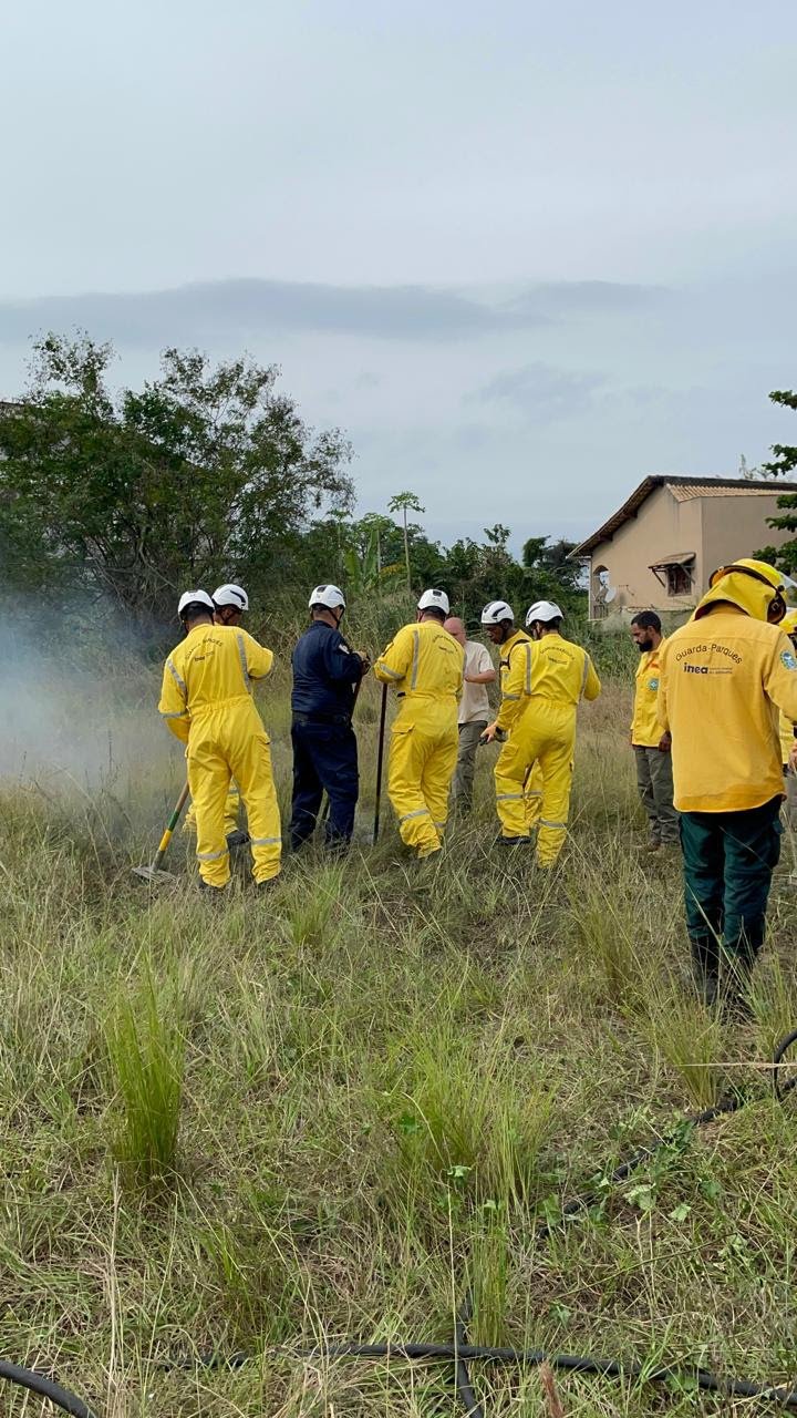 Servidores participam de capacitação para prevenção e combate a queimadas e incêndios florestais