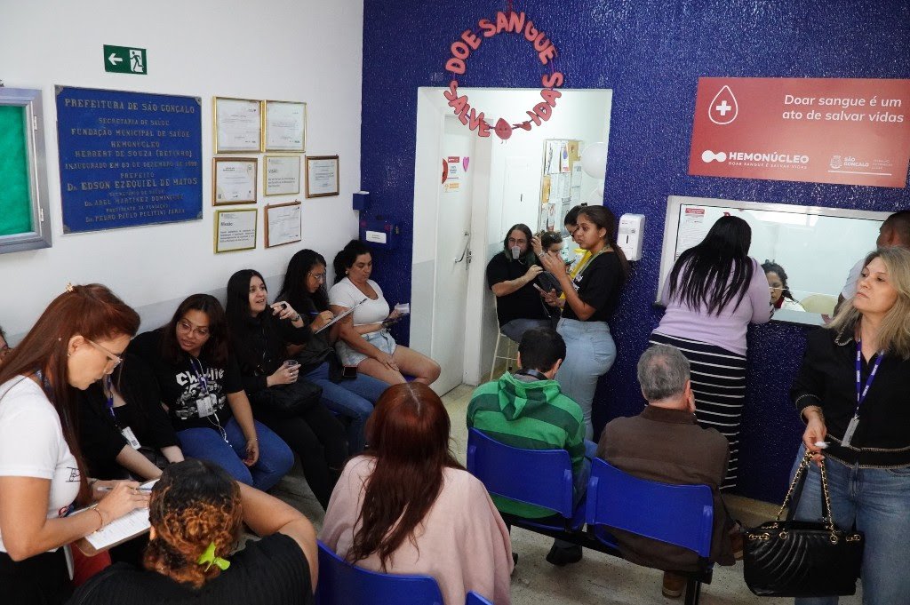 Servidores são convocados para reforçar estoque de sangue em campanha da Prefeitura de São Gonçalo