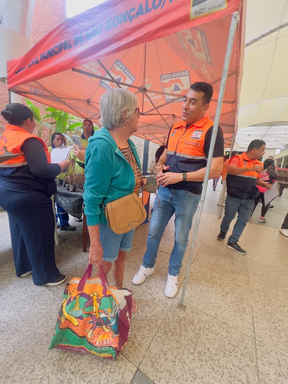 Partage Shopping recebe ação do Defesa Civil Verde
