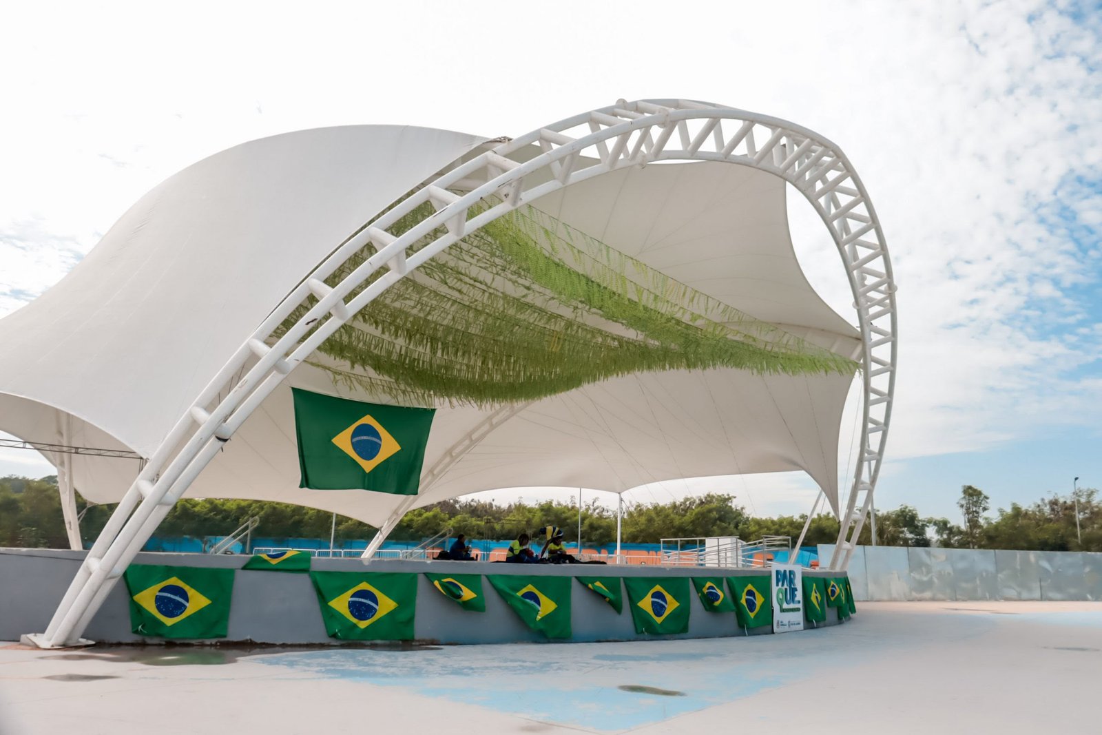 Mais um jogo do Brasil será exibido no Parque RJ Nosso Sonho, em São Gonçalo