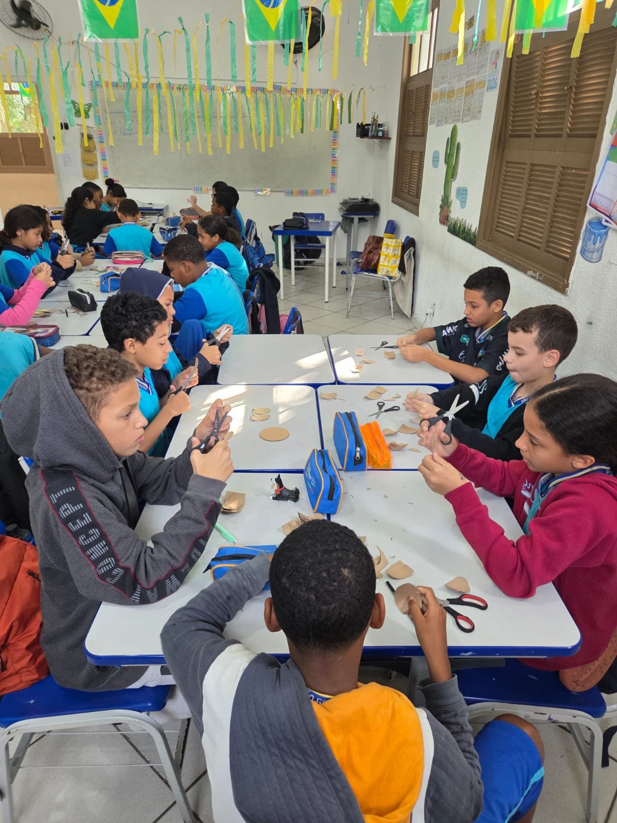 Escola da rede municipal promove atividade pedagógica com foco na sustentabilidade