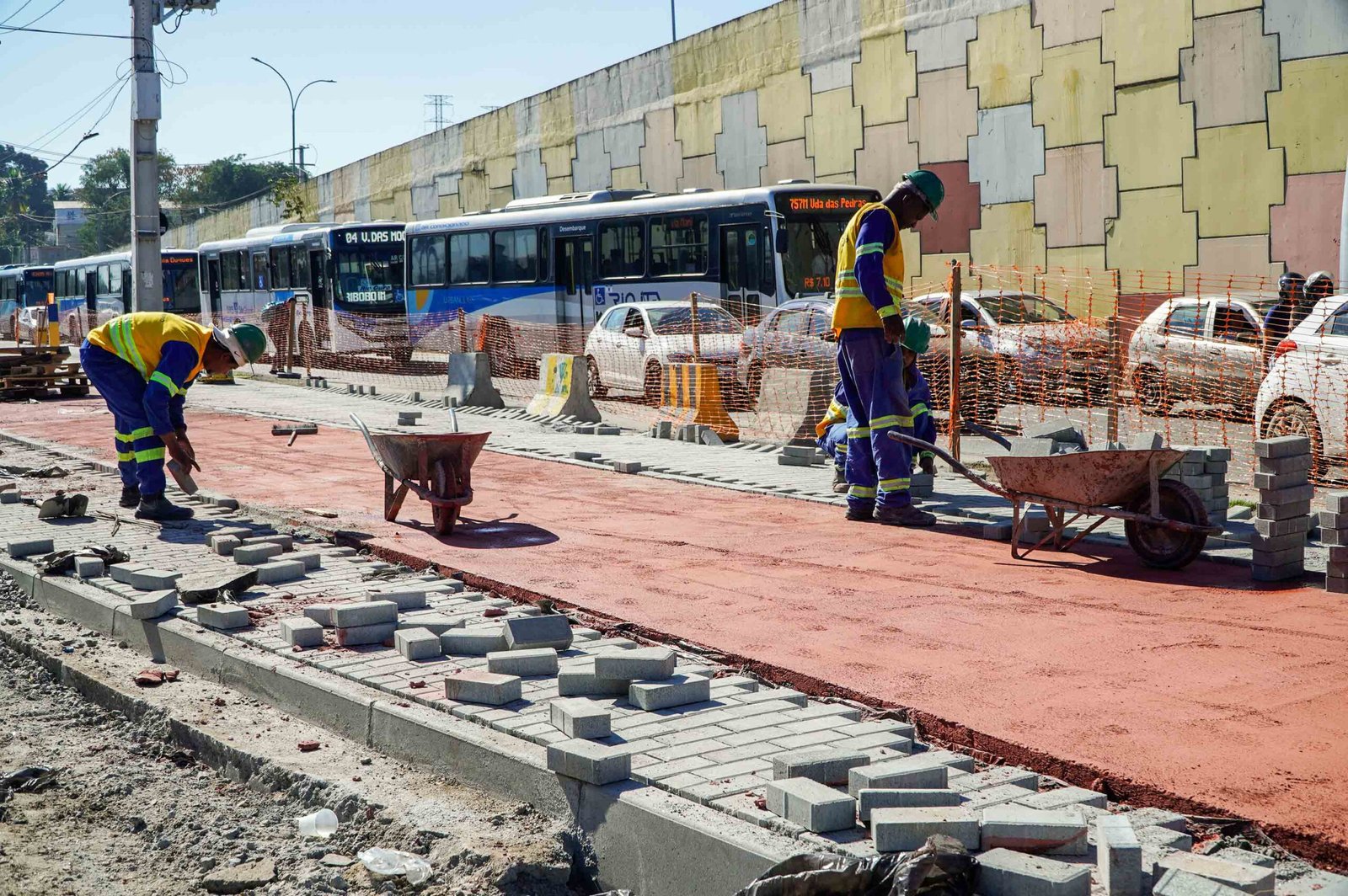 Jardim Catarina recebe novas frentes de obras do MUVI