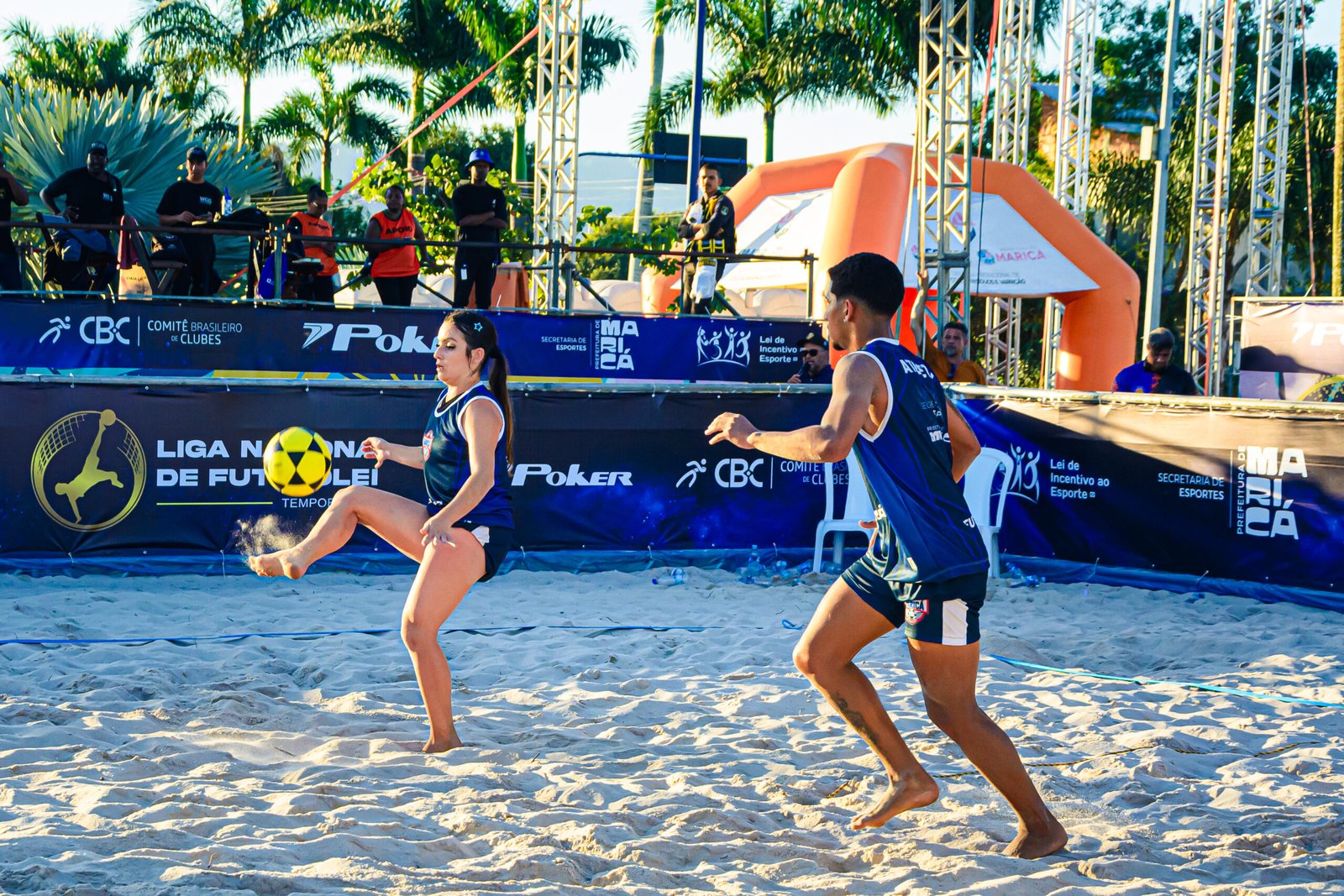 Finais da Copa de Futevôlei 2026 movimentam o Parque Nanci, em Maricá