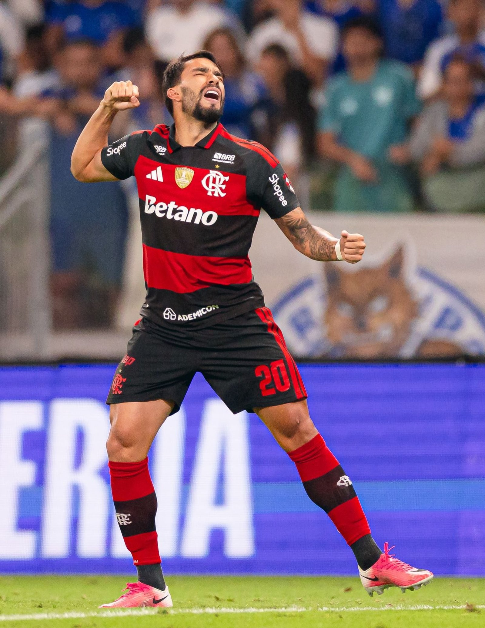 Flamengo fica no empate com o Cruzeiro pela Libertadores após gol de Paquetá