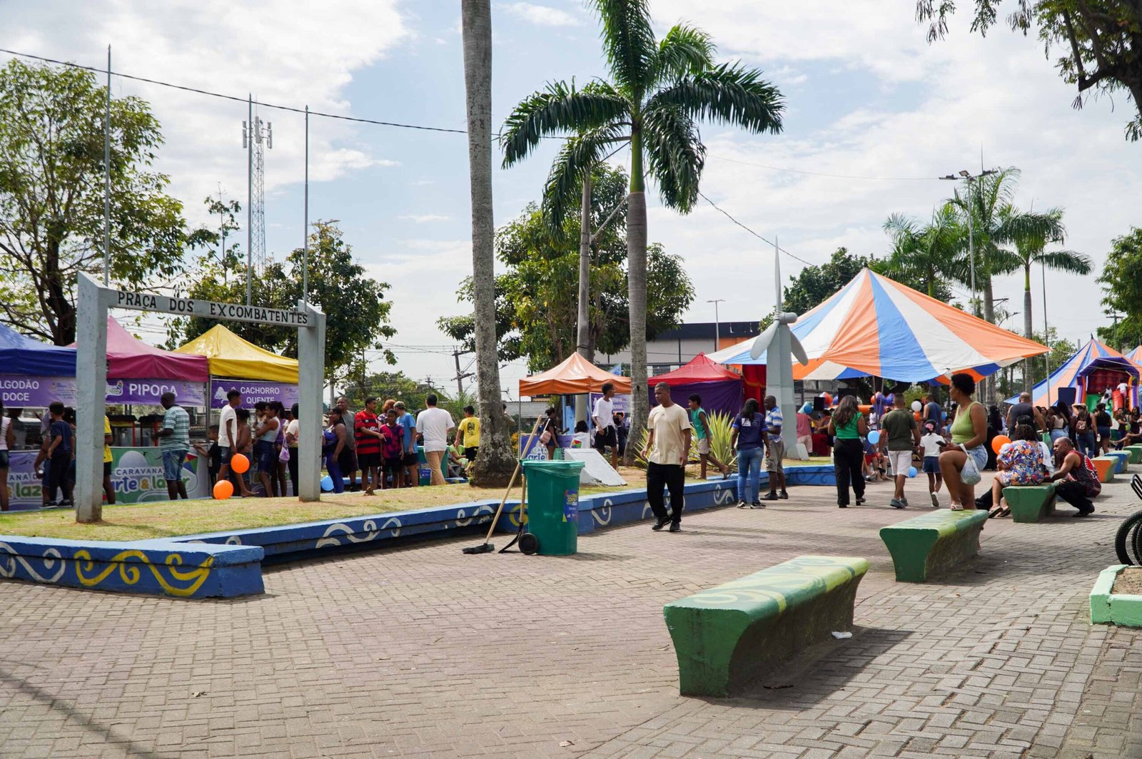 Caravana garante manhã de diversão no Patronato, em São Gonçalo