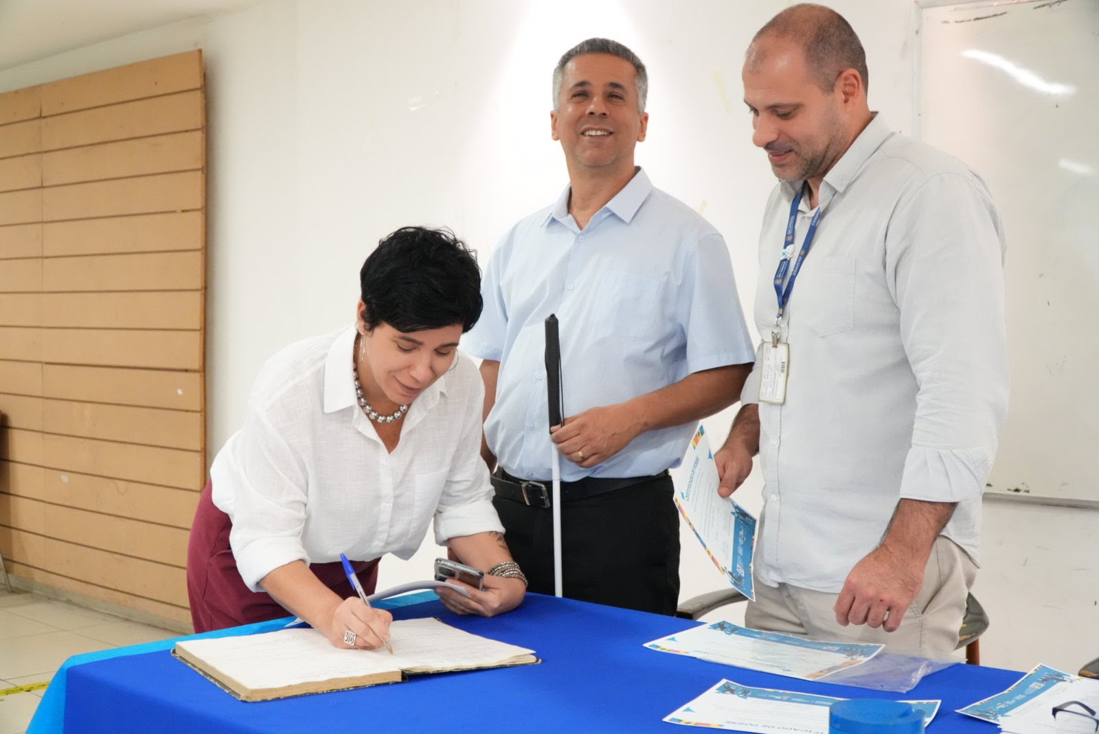 Representantes do Conselho Municipal da Pessoa com Deficiência (COPEDE) tomam posse