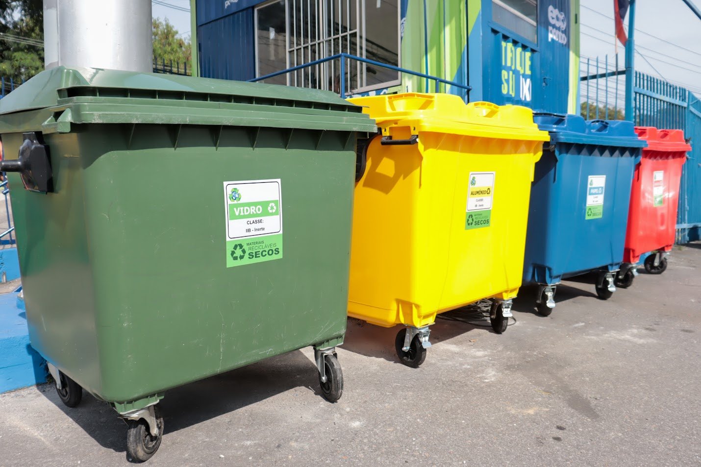 Ecopontos recebem mais de 30 toneladas de materiais em julho