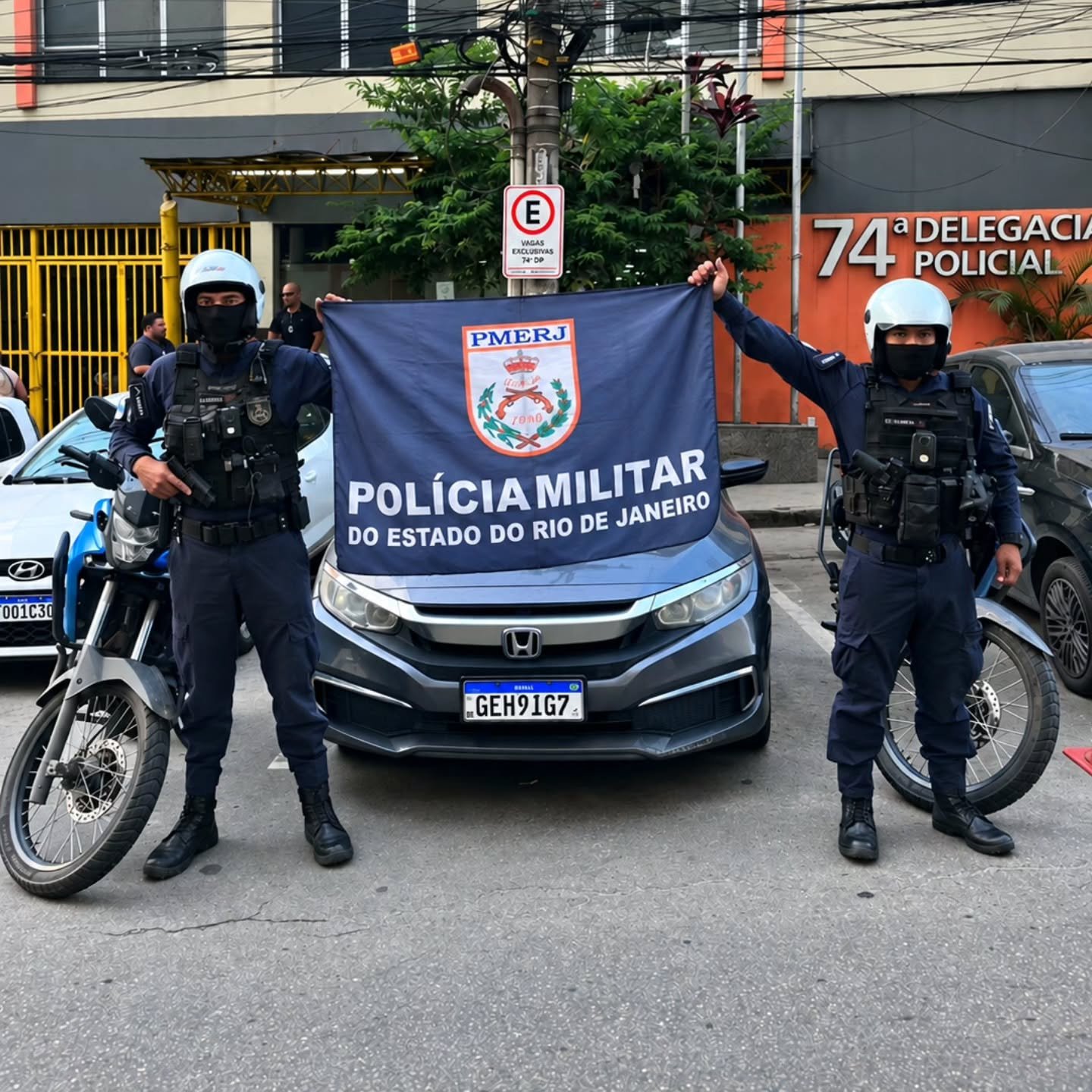 Veículo com sinais identificadores adulterados é apreendido em São Gonçalo