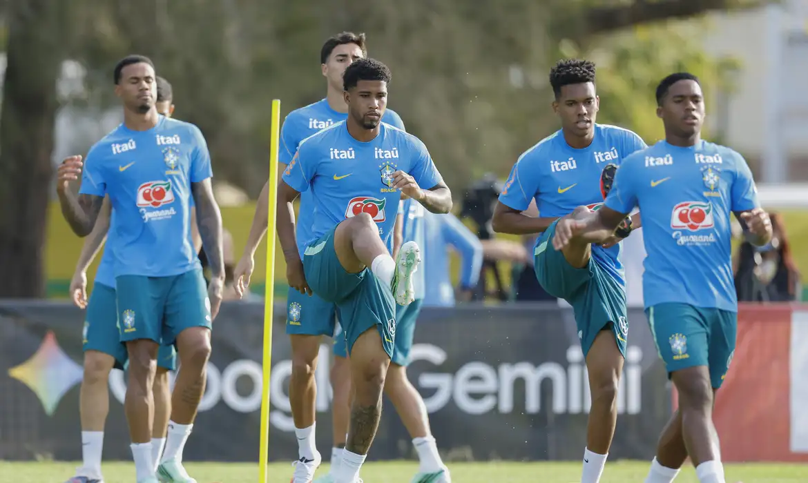 Seleção Brasileira: Ancelotti comanda primeiro treino com grupo completo na Austrália