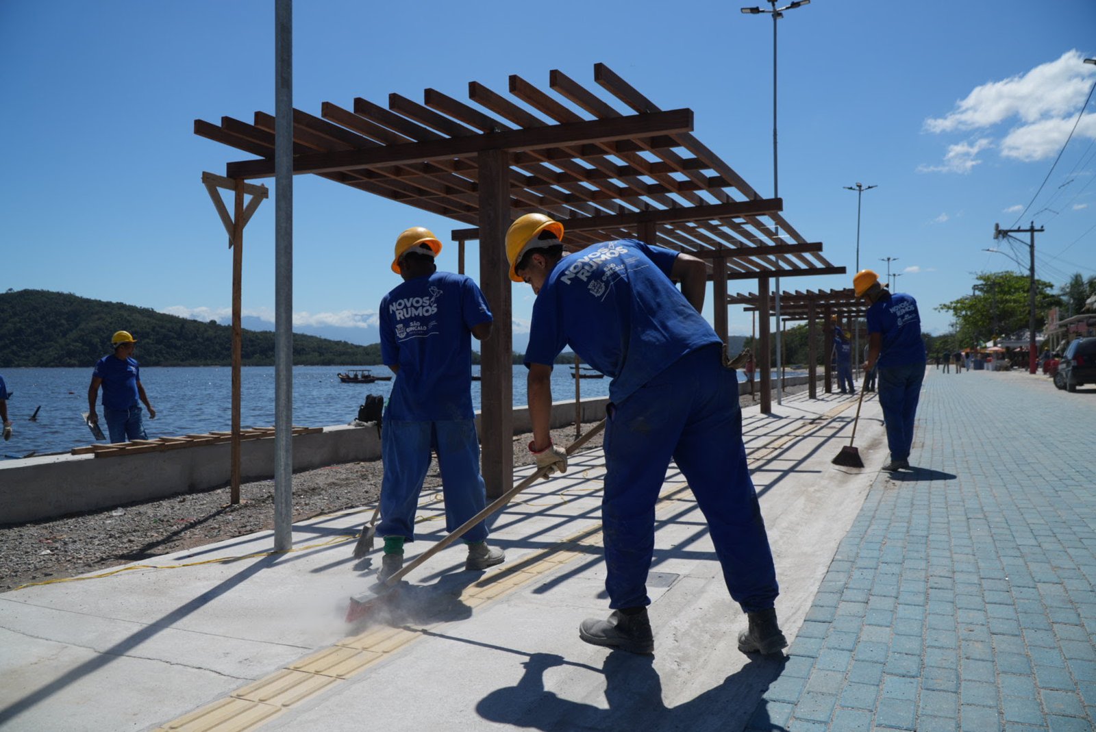 Praia das Pedrinhas ganha os últimos ajustes nas obras