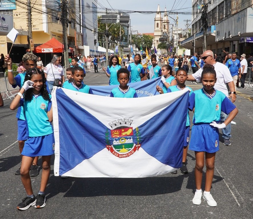 São Gonçalo realiza tradicional desfile cívico-militar nesta terça-feira (22)