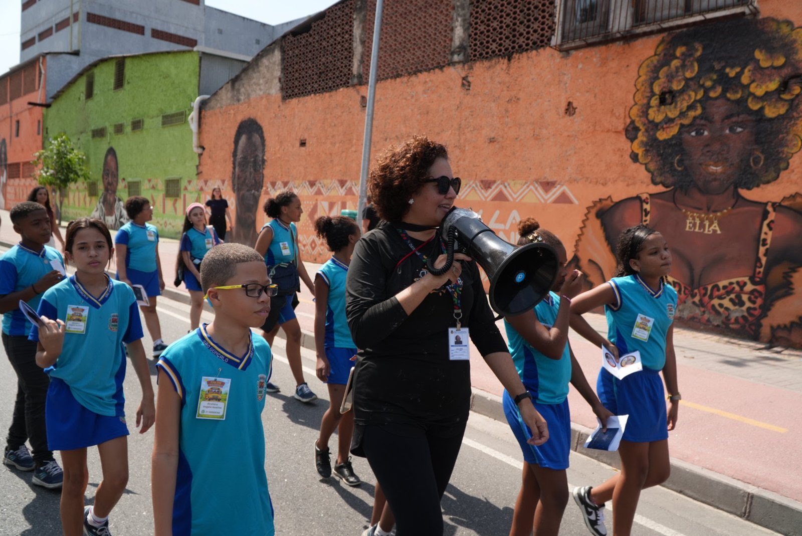 Alunos da rede municipal de São Gonçalo participam do Circuito Cidade Ilustrada