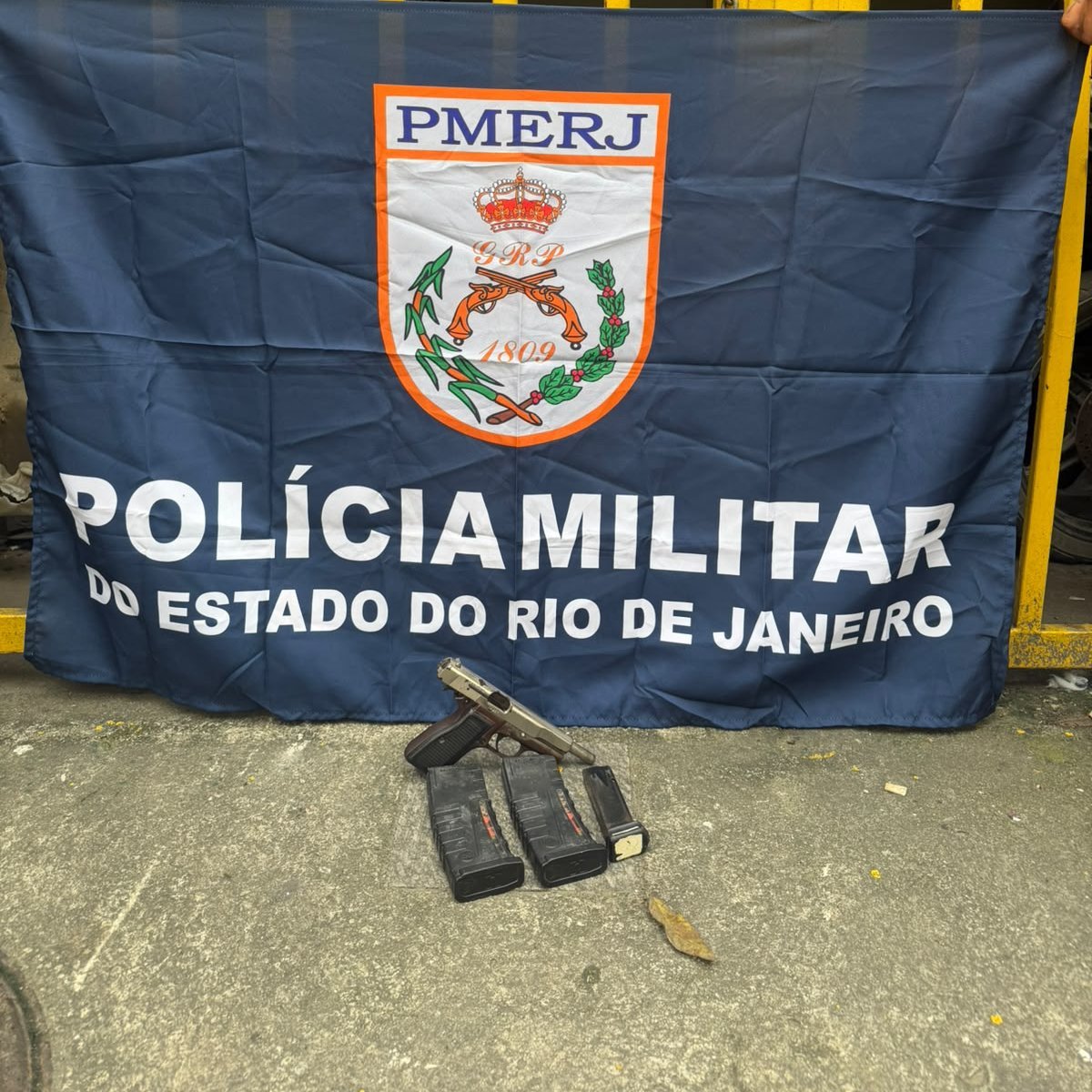 Troca de tiros termina com suspeito morto e armas apreendidas em São Gonçalo