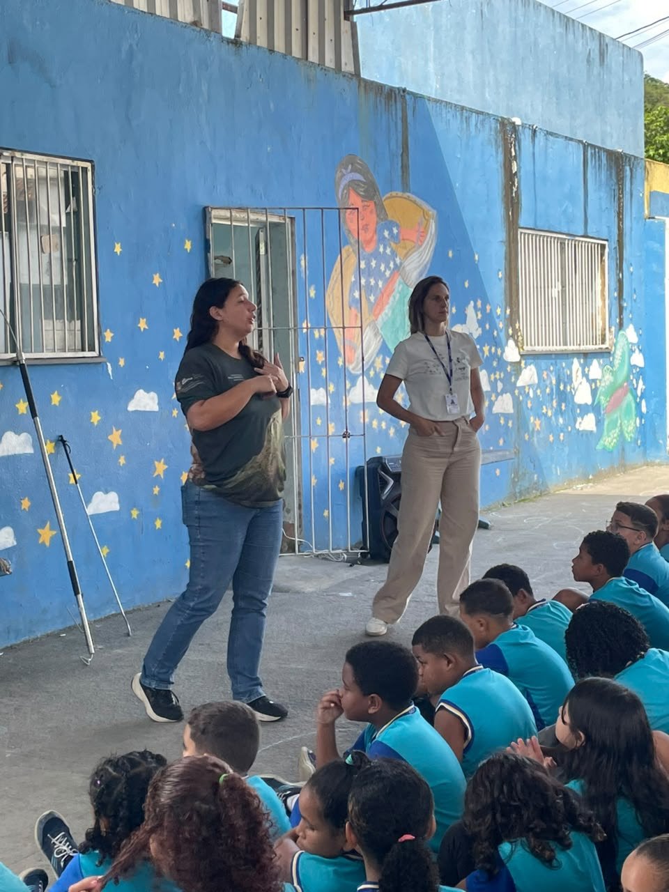 Alunos da rede municipal participam de ações de proteção à fauna com o Estudo Vivo